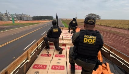 Os materiais apreendidos foram avaliados em aproximadamente R$ 1,4 milhão / Foto: DOF/Divulgação