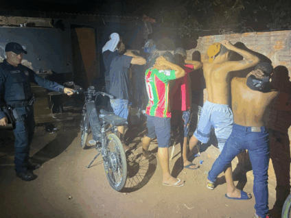 Rádio Patrulha prende dois homens e apreende adolescente com bicicleta roubada