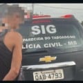 Autor foi conduzido à Delegacia (Foto: SIG/Polícia Civil)
