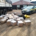 PRF de Três Lagoas prende motorista transportando quase uma tonelada de maconha em carga de óleo vegetal