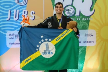 Com garra, disciplina e paixão pelo esporte, João Capivara se destacou entre centenas de atletas, alcançando o pódio e elevando MS no cenário nacional. (Foto: Arquivo Pessoal)