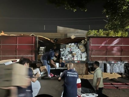 Associação criminosa que enviava perfumes contrabandeados pelos Correios e pela plataforma Shopee - Reprodução/PCMS