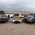 Em um dos carros, polícia encontrou quase uma tonelada de maconha - Foto: Divulgação/Polícia Civil de MS