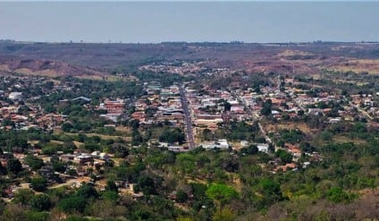 Vista do Conjunto Rota das Monções, em Camapuã, com vias a receber pavimentação e drenagem