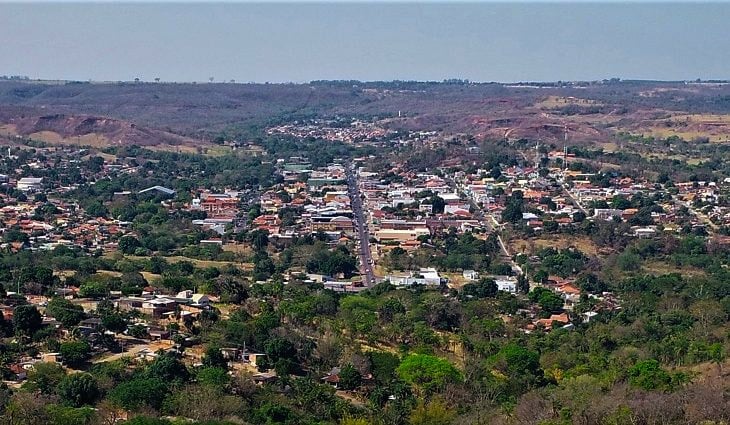 Vista do Conjunto Rota das Monções, em Camapuã, com vias a receber pavimentação e drenagem