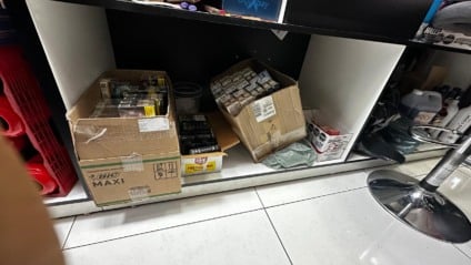 Mercadoria sem regulamentação comercializada no estabelecimento - Foto: Divulgação/ Polícia Civil 