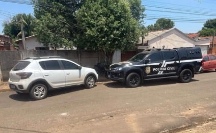 SIG cumpriu mandados de prisão, busca e apreensão em Aparecida do Taboado (Foto: Polícia Civil)