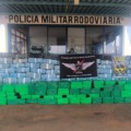 Apreensão de 3,2 toneladas de maconha em duas caminhonetes na MS-156, Amambai (MS)