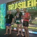 Atletas três-lagoenses conquistam medalhas no Campeonato Brasileiro de Muay Thai em Brasília