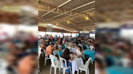Resultado do Leilão da Padroeira foi comemorado pela Paróquia (Foto: Reprodução)