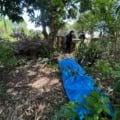 Corpo da vítima estava em uma área de matagal próxima ao Córrego do Touro - Foto: Divulgação/PCMS