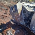 Motorista que morreu carbonizado em veículo teria tentado fazer ultrapassagem na BR-158