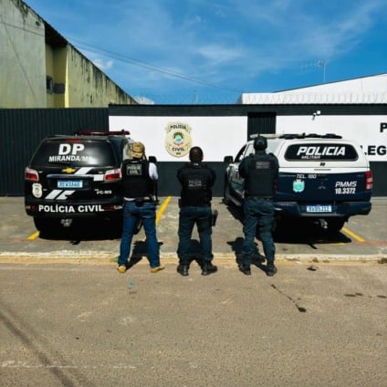 Ação foi conduzida pela Delegacia de Miranda - Foto: Reprodução/ PCMS