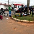 Motociclista fica ferido após colisão na Ranulpho Marques Leal, em Três Lagoas