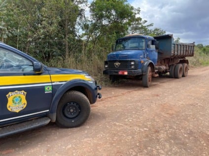 O autor do furto, um homem de 44 anos, foi conduzido à Delegacia de Polícia de São Gabriel do Oeste e o veículo foi restituído ao proprietário. (Divulgação PCMS)