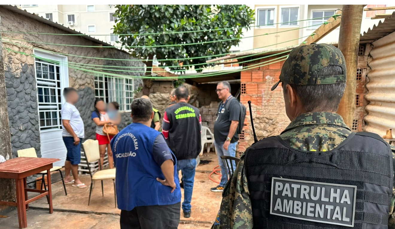 Também integraram a ação, o Conselho Tutelar, a Vigilância Sanitária, a Semades, a Secretaria de Assistência Social (Foto: Reprodução/ Assessoria)