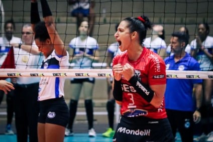 No clima da Supercopa, a campeã olímpica fala sobre planos para seguir jogando - Reprodução/Sesi-Bauru
