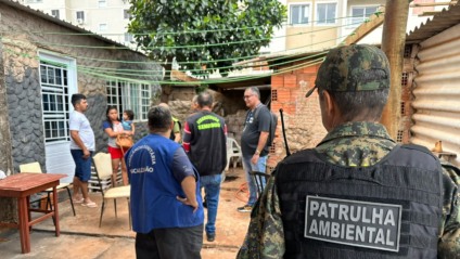 Também integraram a ação, o Conselho Tutelar, a Vigilância Sanitária, a Semades, a Secretaria de Assistência Social (Foto: Reprodução/ Assessoria)