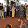 Encontro com indígenas na segunda-feira (Foto: reprodução/ Cimi)