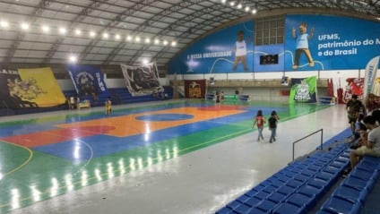 Audiência “Atléticas em Ação” discute valorização do esporte e da cultura universitária em Campo Grande. Foto: Gabriela Cenciarelli/Jiufms