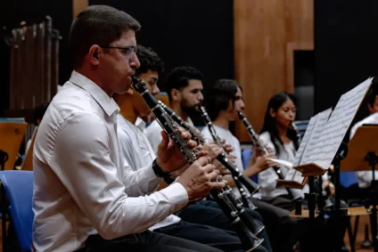 Crianças e jovens apresentam repertório desenvolvido em atividades de formação - Reprodução/Redes sociais 