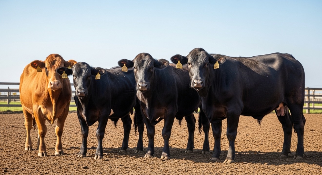 Lote de novilhos a pasto em Mato Grosso do Sul Lote de novilhos a pasto em Mato Grosso do Sul