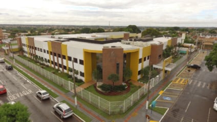 Fachada do colégio - Foto: Reprodução