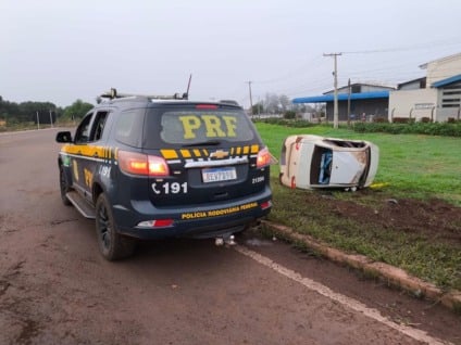 Veículos saíramo de Ponta Porã com destino a Campo Grande - Reprodução/PRF