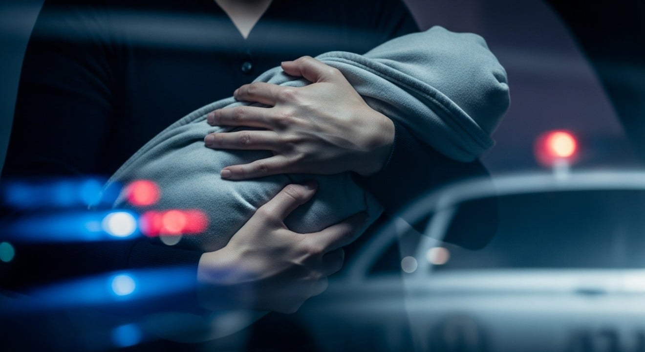 Viatura da PM diante de residência no Jardim Santa Felicidade, Campo Grande Viatura da PM diante de residência no Jardim Santa Felicidade, Campo Grande