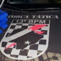 Equipe da Força Tática do 13º BPMMS apreendeu dez tabletes de maconha e prendeu um casal durante operação em Paranaíba.