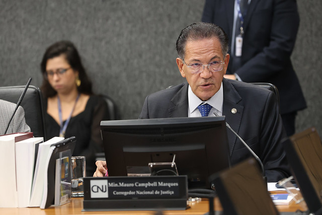 Corregedor nacional de Justiça, ministro Mauro Campbell (Foto: Reprodução/ CNJ) Corregedor nacional de Justiça, ministro Mauro Campbell (Foto: Reprodução/ CNJ)