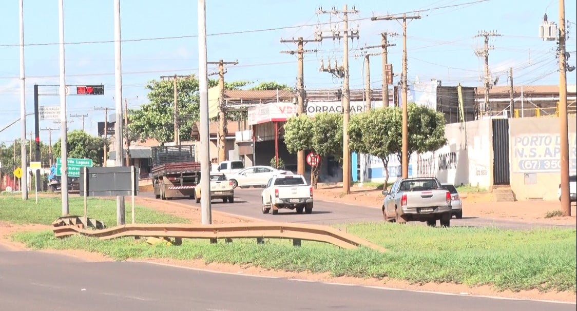 A PRF de Três Lagoas é responsável por fiscalizar 356 quilômetros das BR-158 e BR-262. Foto: Reprodução/TVC HD.