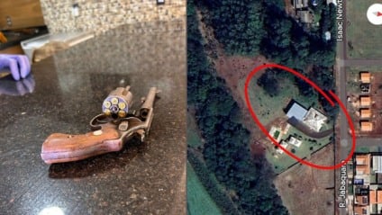 Foragido se preparava para deixar o país - Foto: Reprodução/ Batalhão de Choque 