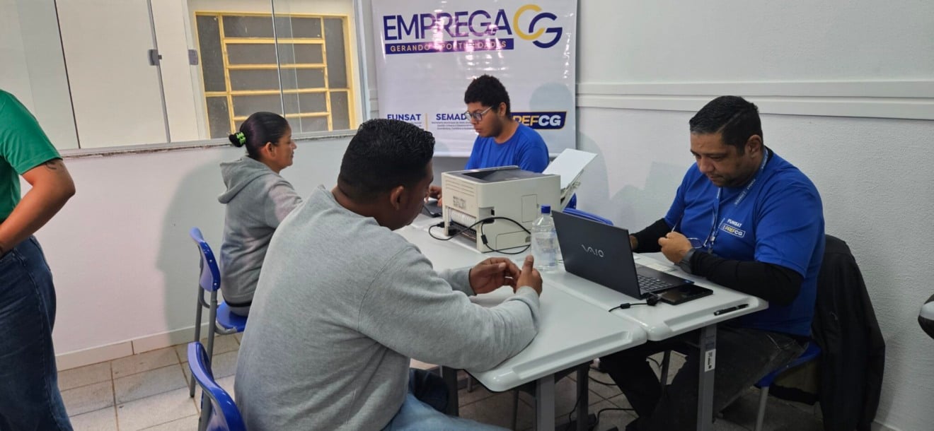 São 1.283 vagas disponíveis em 154 profissões - Foto: Divulgação/ Prefeitura de CG