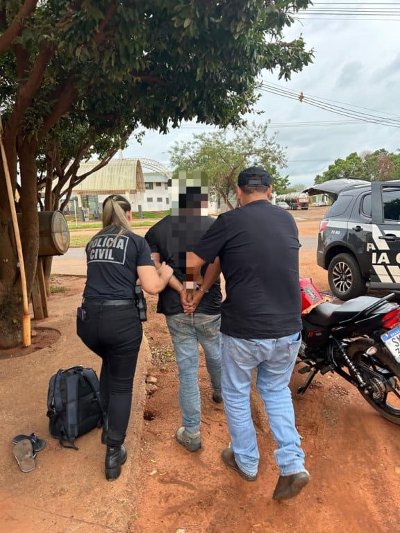 Polícia Civil captura homem suspeito de tentativa de feminicídio após dois dias de buscas em Três Lagoas