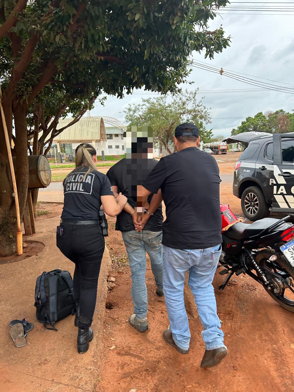 Tudo teria começado após esposa descobrir suposta traição: Divulgação/Polícia Civil 