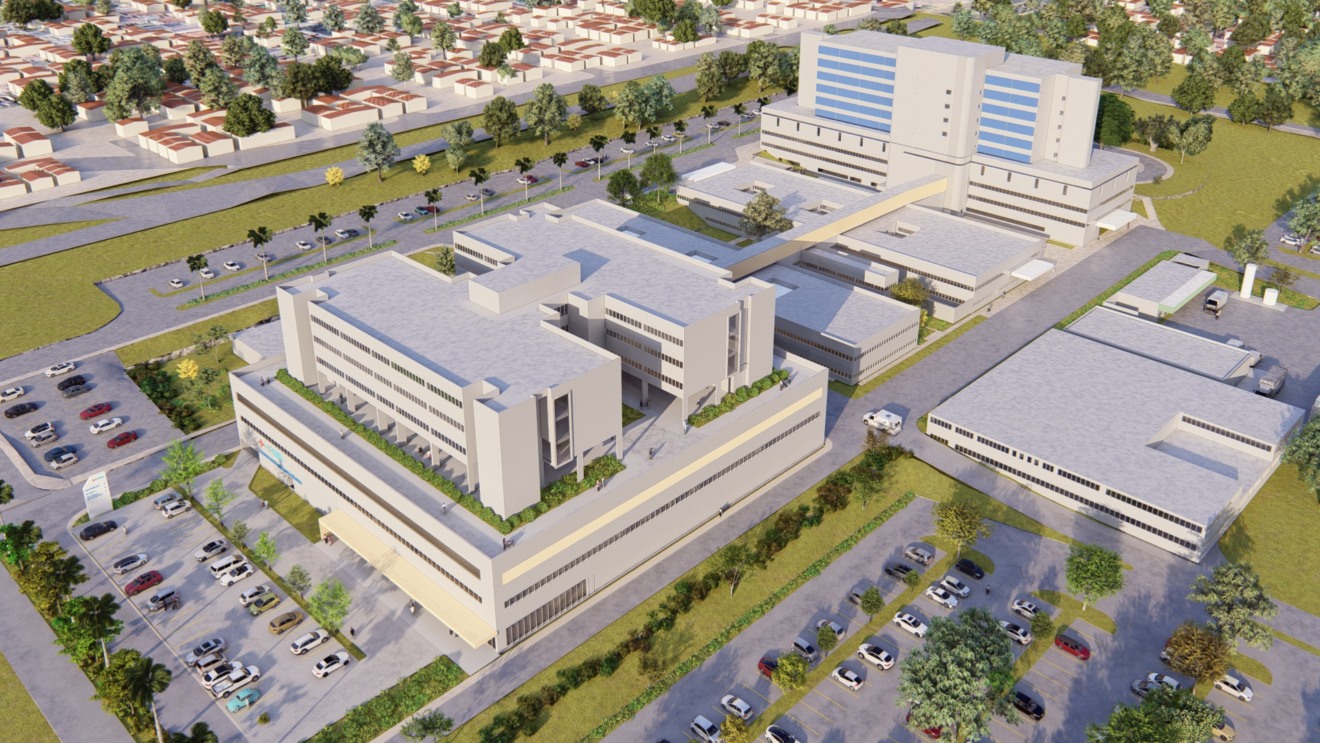 Projeto da PPP prevê novos blocos e a reforma e instalação de equipamentos médico-hospitalares (Foto: Reprodução/ Governo de MS)