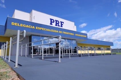Nova sede da Delegacia Especializada de Fronteira construída em área doada pela prefeitura terá heliponto, área de inteligência e estrutura ampliada para operações na região de fronteira. (Foto: A. Frota)