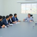 Empresários chineses da Shanxi Yuci Broad Wire Products visitam Três Lagoas