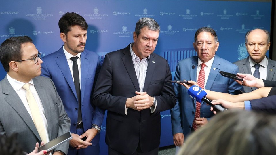 Governador visita Assembleia Legislativa na quarta-feira (Foto: Reprodução/ Alems) Governador visita Assembleia Legislativa na quarta-feira (Foto: Reprodução/ Alems)