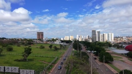 Campo Grande deve registrar a máxima de 35 graus, neste sábado (Foto: Rodrigo Moreira)/ Massa CG)
