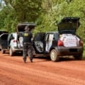 Material foi encaminhado à delegacia de Dourados junto aos presos / Foto: DOF/Divulgação