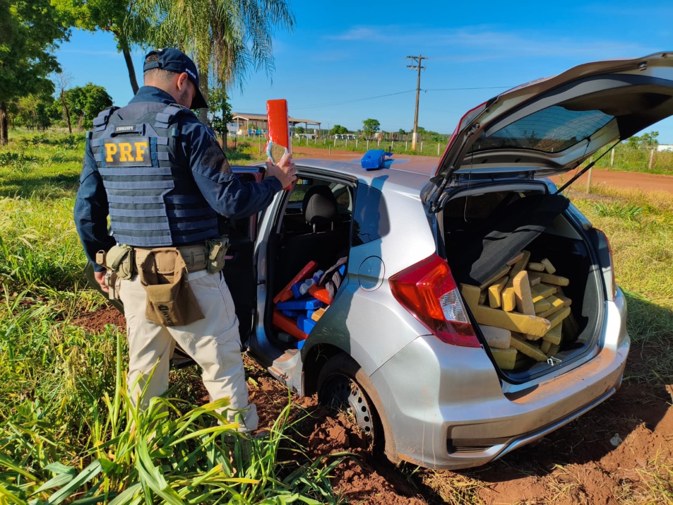 PRF de Três Lagoas é uma das mais atuantes do Brasil com grandes apreensões nas bases de Água Clara e Três Lagoas: Divulgação/PRF
