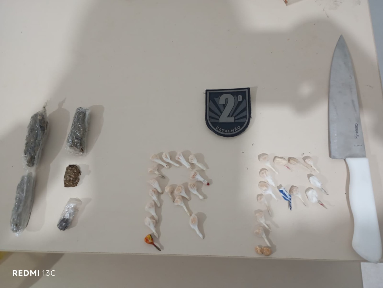 Abordagens visa combater crimes de tráfico, roubos, porte ilegal de armas entre outros crimes: Divulgação/Polícia Militar