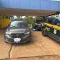 PRF recupera picape furtada na BR-262 em Água Clara