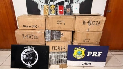 Homem é preso transportando mais de 300 kg de cocaína em caminhonete na BR-163