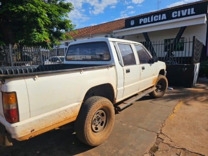 Suspeito fugiu com o veículo durante negociação e foi encontrado em Rio Brilhante - Foto: Divulgação/PCMS