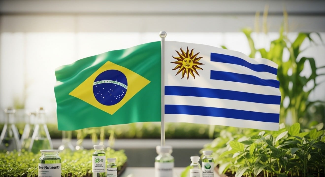Ministros de Brasil e Uruguai selam acordo sobre bioinsumos em conferência em Brasília Ministros de Brasil e Uruguai selam acordo sobre bioinsumos em conferência em Brasília