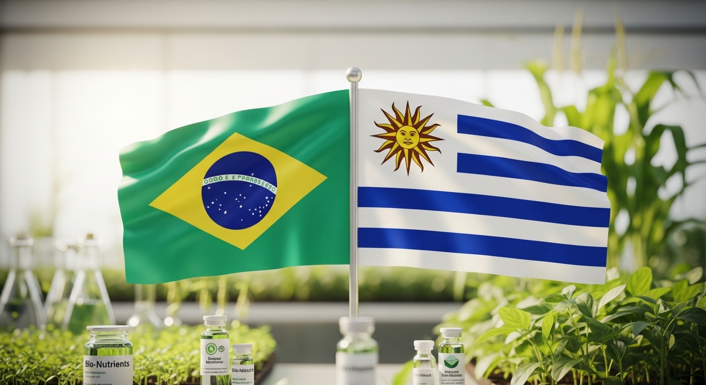 Ministros de Brasil e Uruguai selam acordo sobre bioinsumos em conferência em Brasília