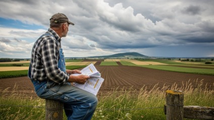 Cálculos do Banco Central indicam que o arrendatário que financia 100% dos custos já trabalha no vermelho. Foto: Gerada por IA | Adriano Hany